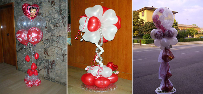 Decorazioni compleanno festa: allestimenti addobbi elio palloncini